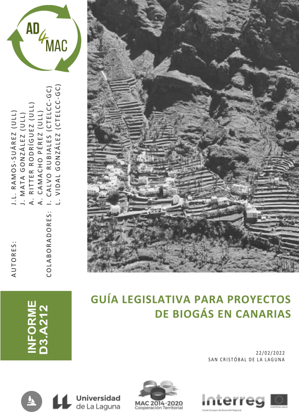 Guía legislativa para proyectos de biogás en Canarias